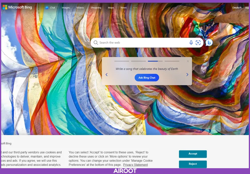 سایت سخنگوی مایکروسافت بینگ از مدل OpenAI GPT-4 برای تجربه چت در حین جستجو در وب استفاده می‌کند.