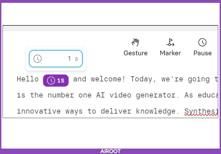 ادیت ویدیوی با هوش مصنوعی Synthesia - AI