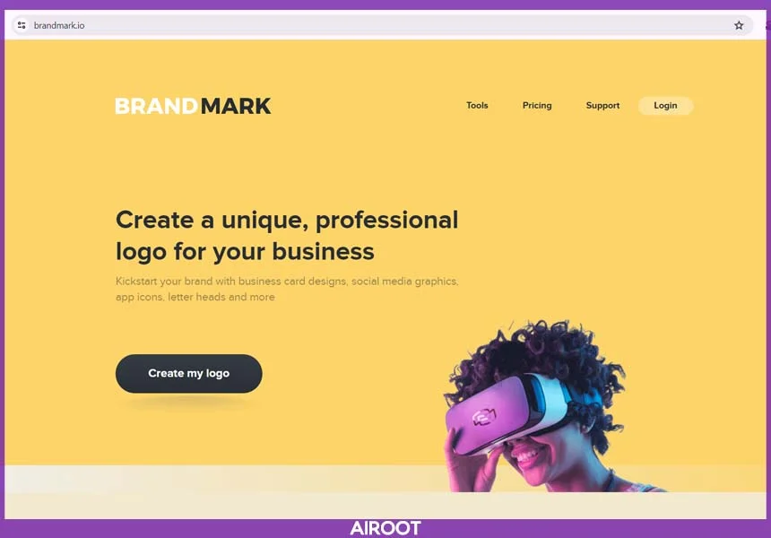 وب سایت هوش مصنوعی Brandmark چیست