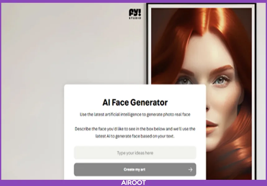 ساخت چهره با هوش مصنوعی FY! Studio
