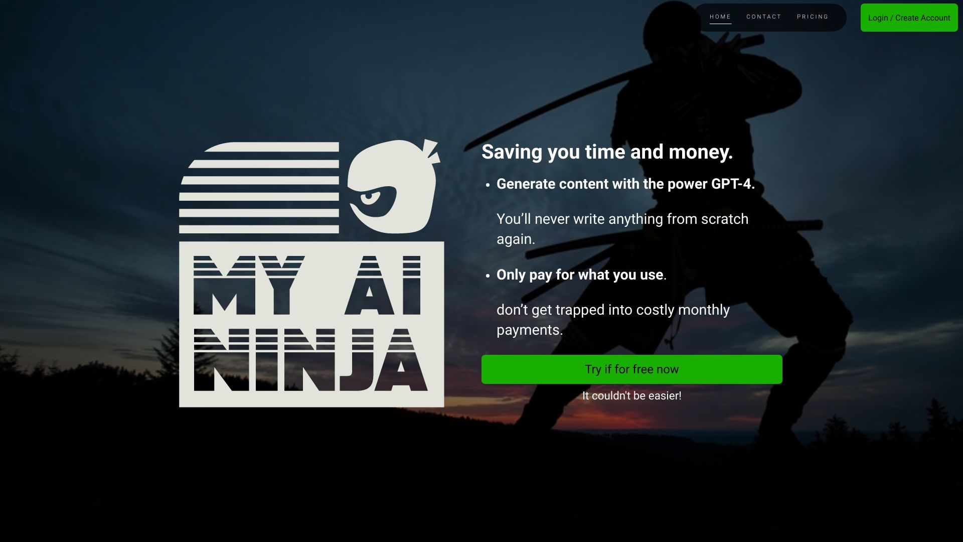 My AI Ninja