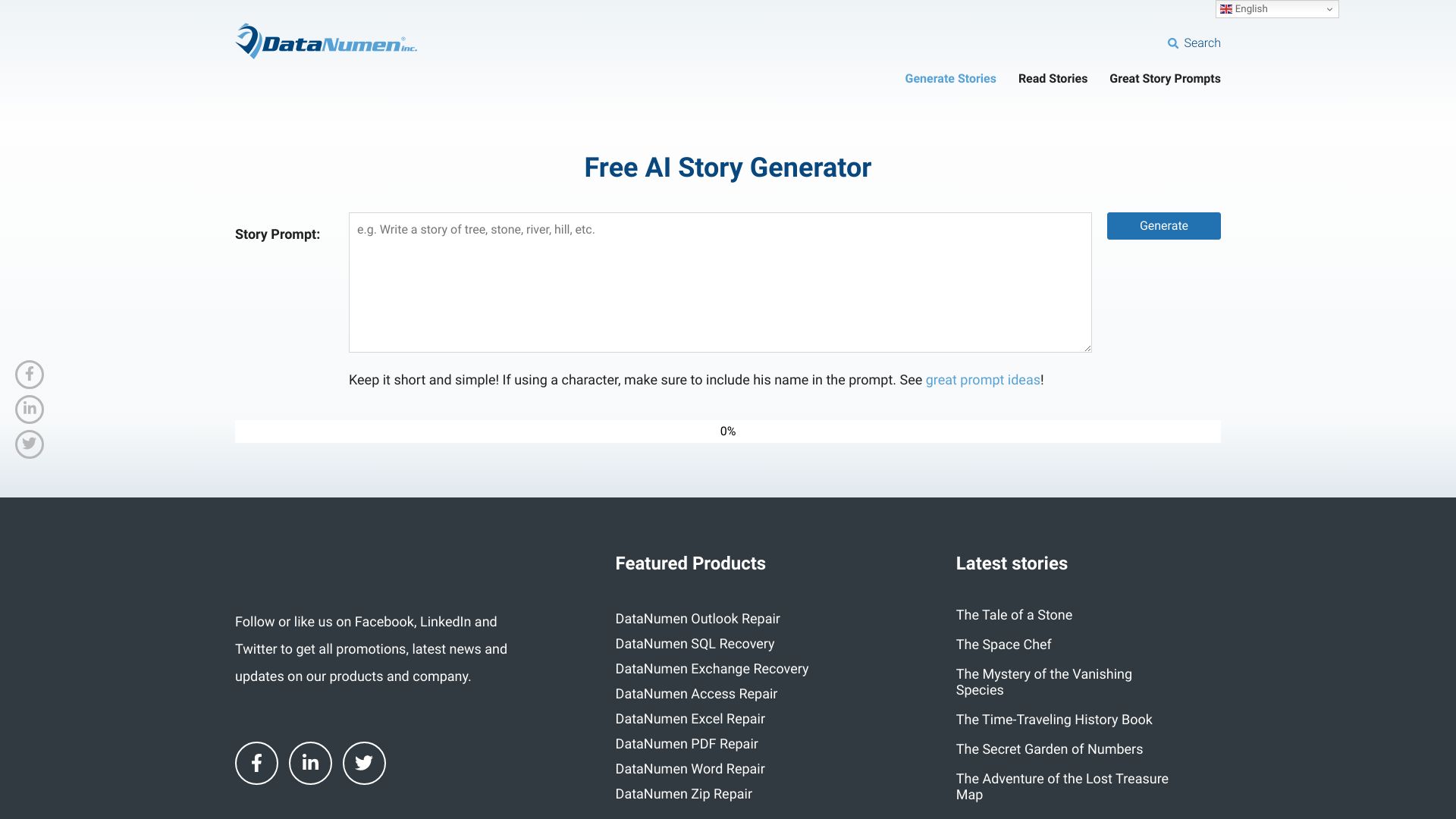 AI Story Generator