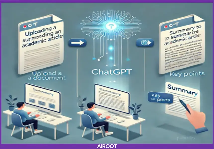 خلاصه نویسی مقاله با chat gpt