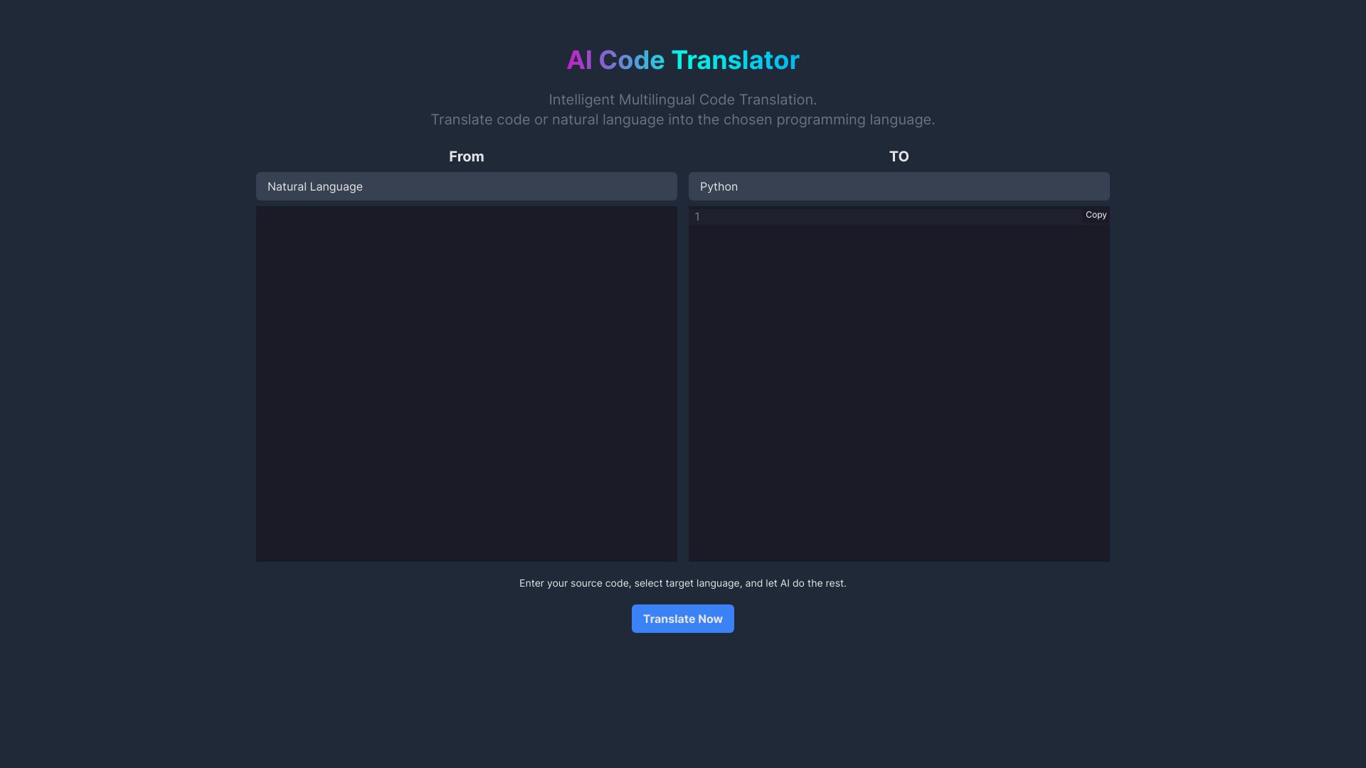 AI Code Translator