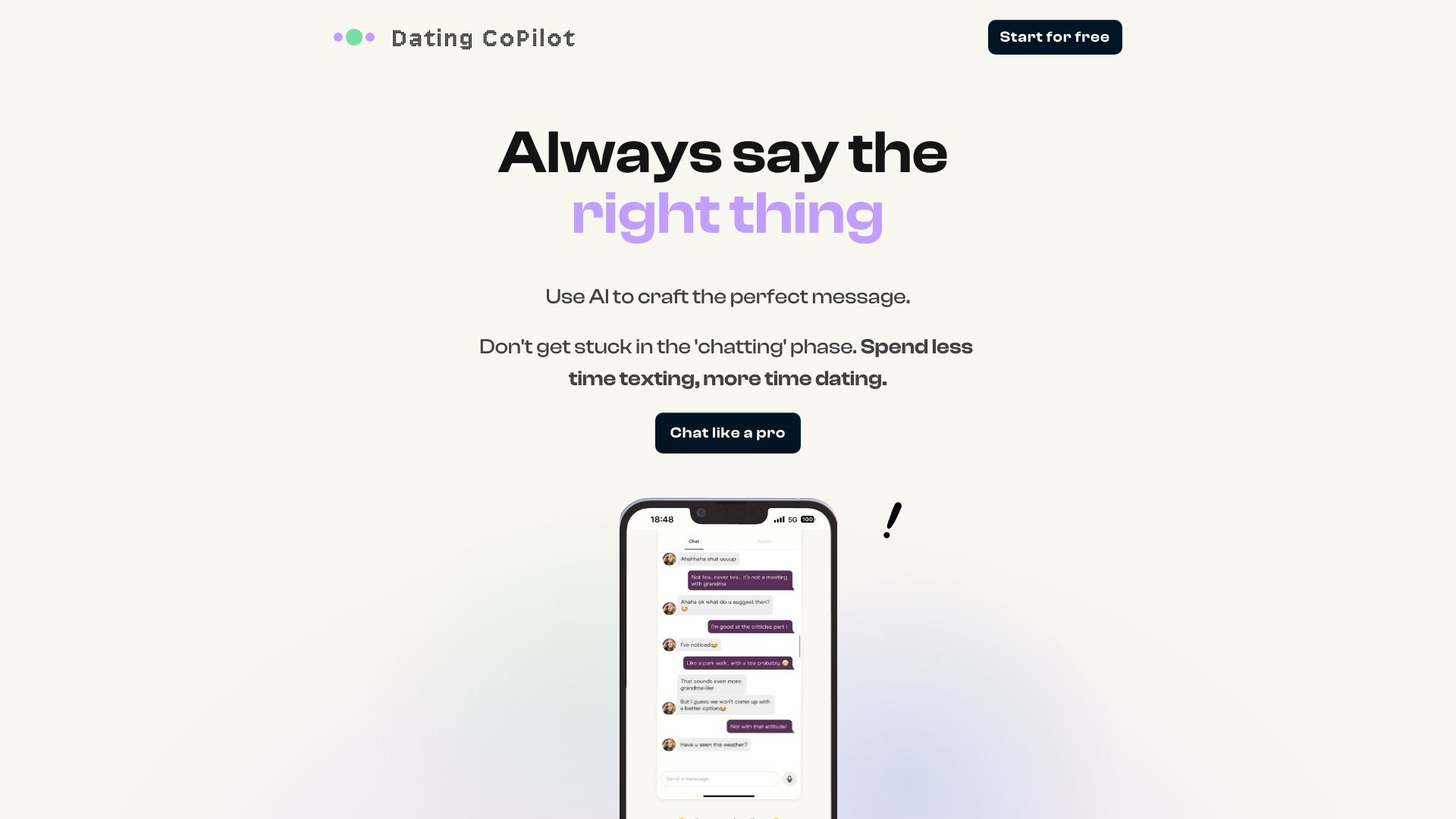 Dating Copilot AI