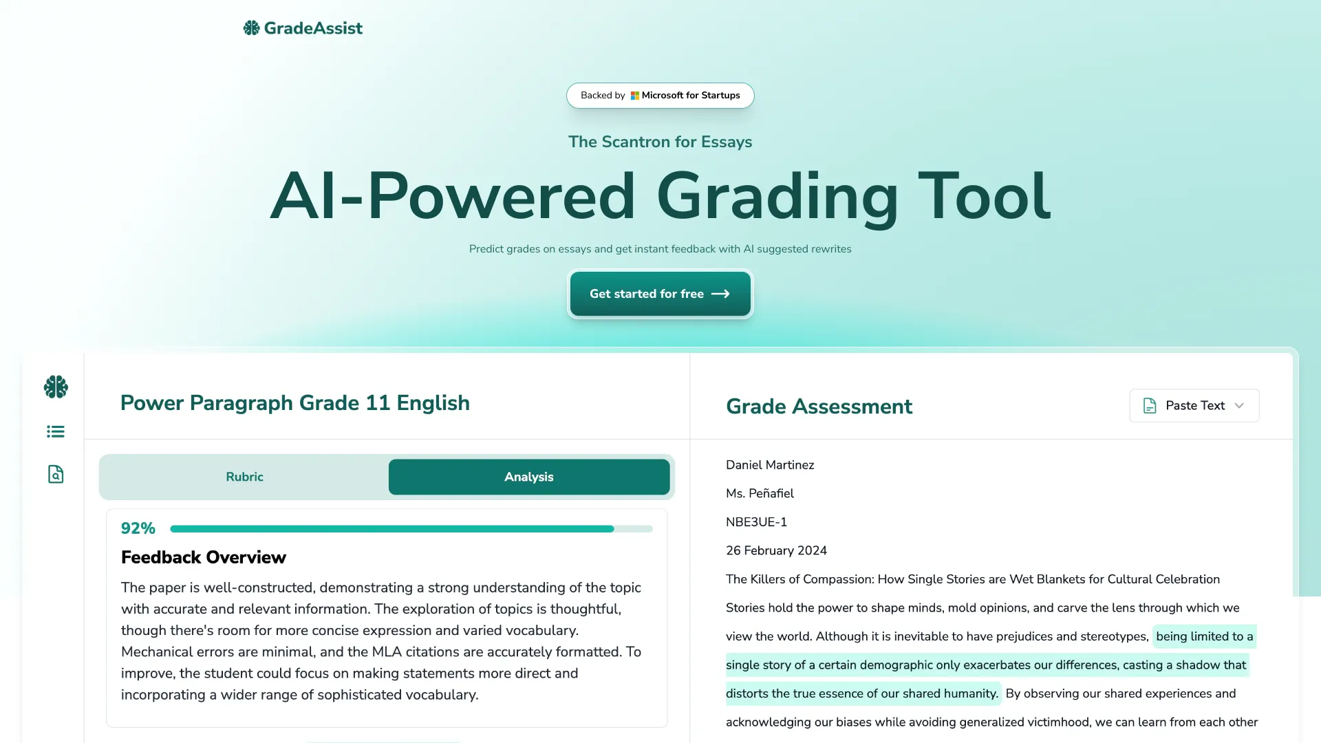 GradeAssist