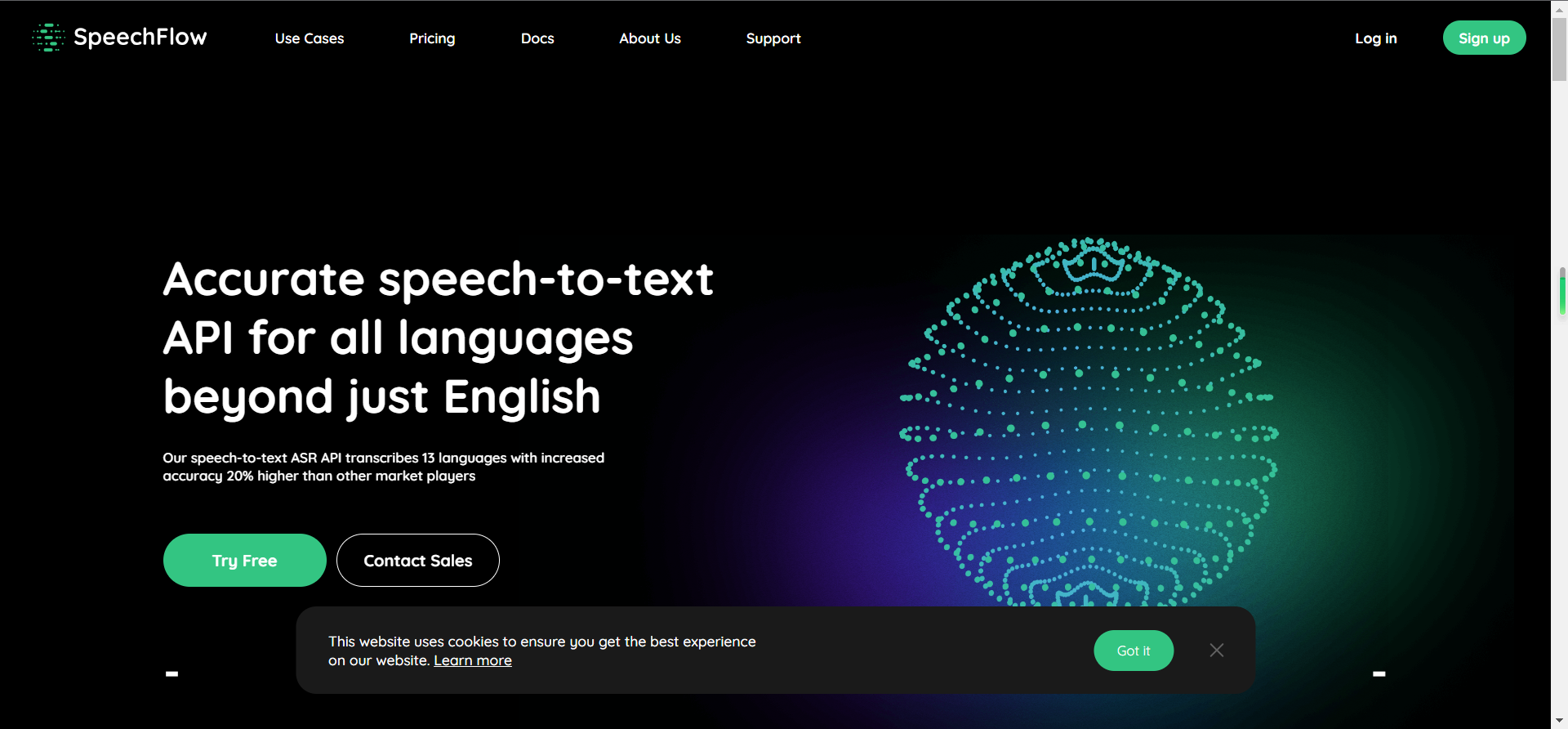 SpeechFlow – Advanced Speech-to-Text API