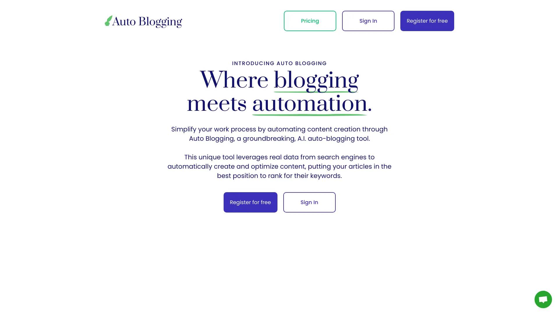 Auto Blogging